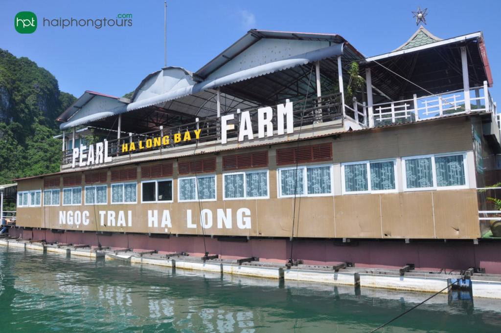 Ha Long Diamond Cruise Ha Long Pearl Shops Pearl Farm On Halong Bay