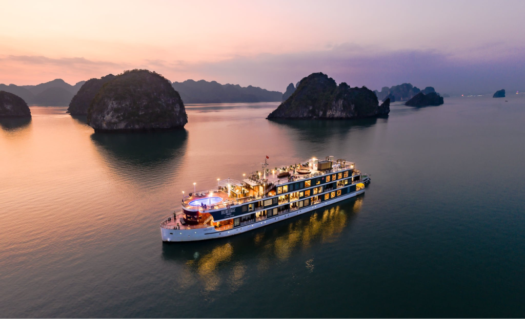 Ha Long Diamond Cruise Entrance Ticket Fee Of Ha Long Bay Guide Over Night Cruise 3