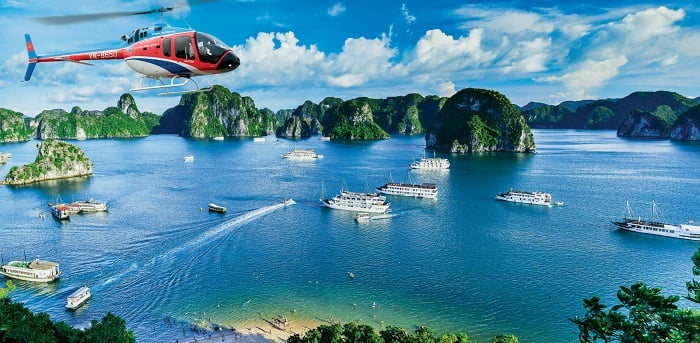 Ha Long Diamond Cruise Ti Top Island Sea Plane